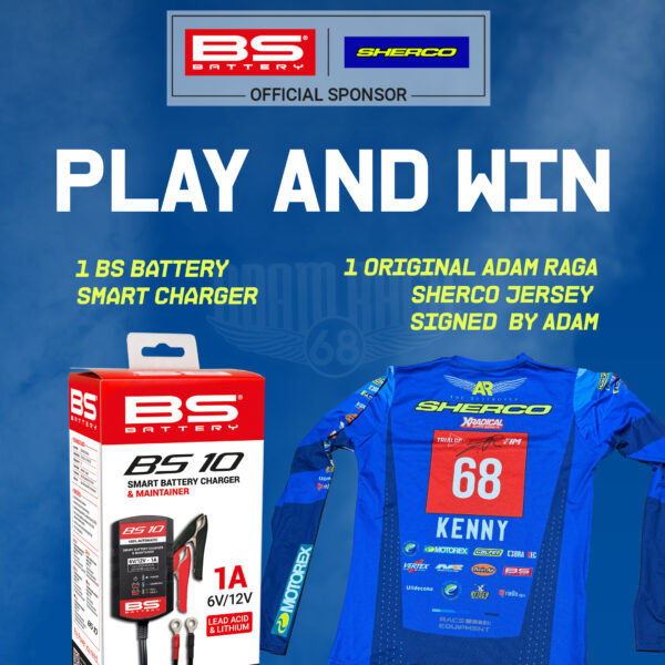 Bs Battery and Sherco international contest july 2025