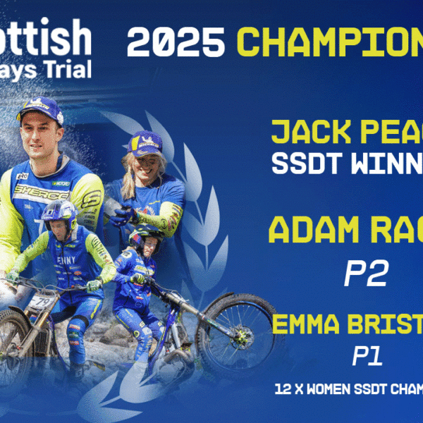 SSDT 2025 JACK PECE WINNER RAGA 2d SHERCO TRIAL